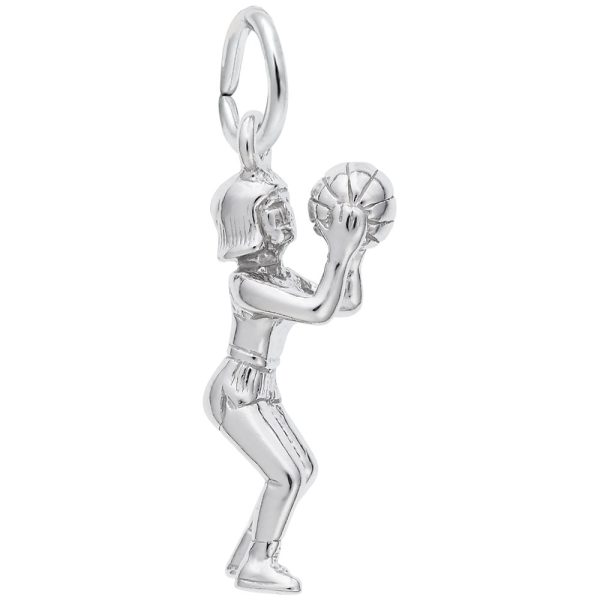 Shootin' Hoops Charm