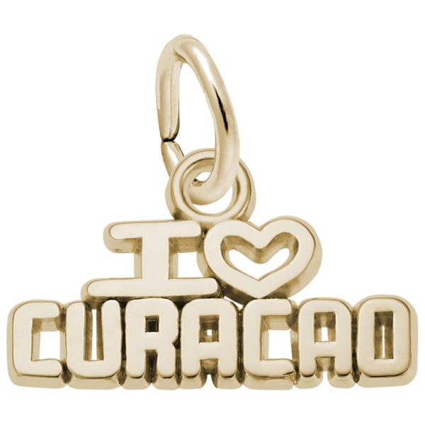I Love Curacao Charm