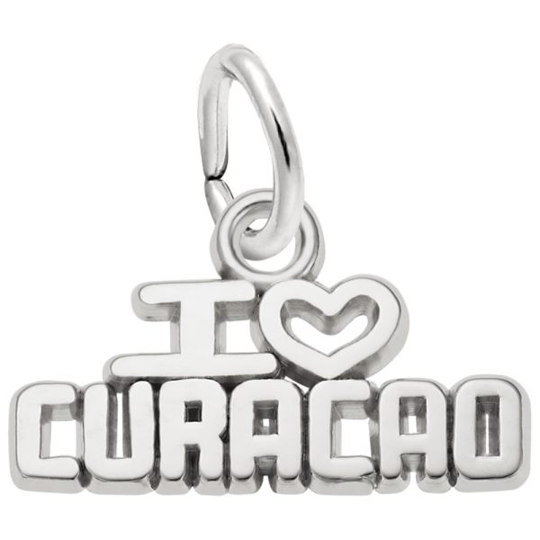 I Love Curacao Charm