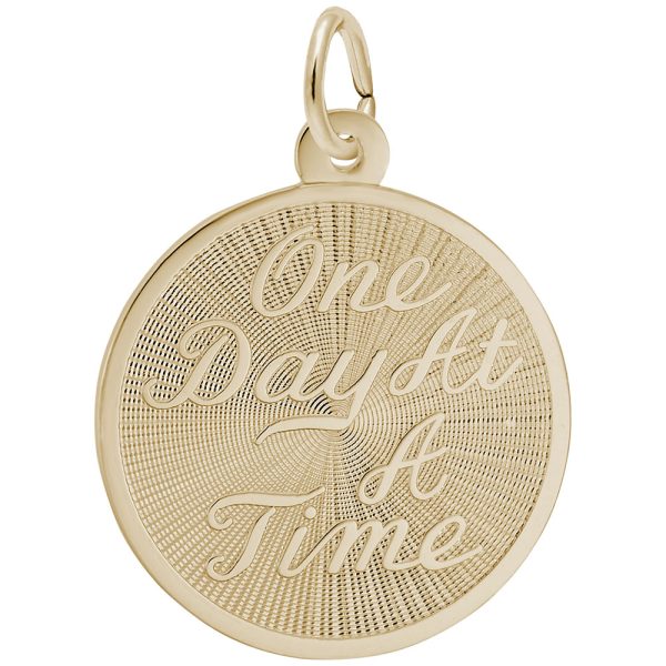 One Day at a Time Disc Charm