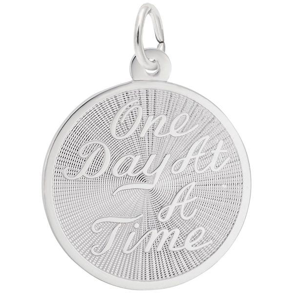 One Day at a Time Disc Charm