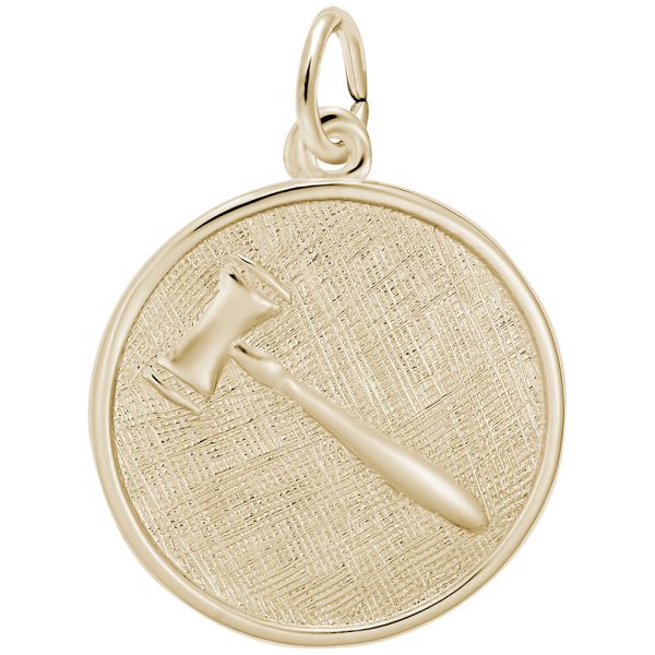 Gavel Disc Charm