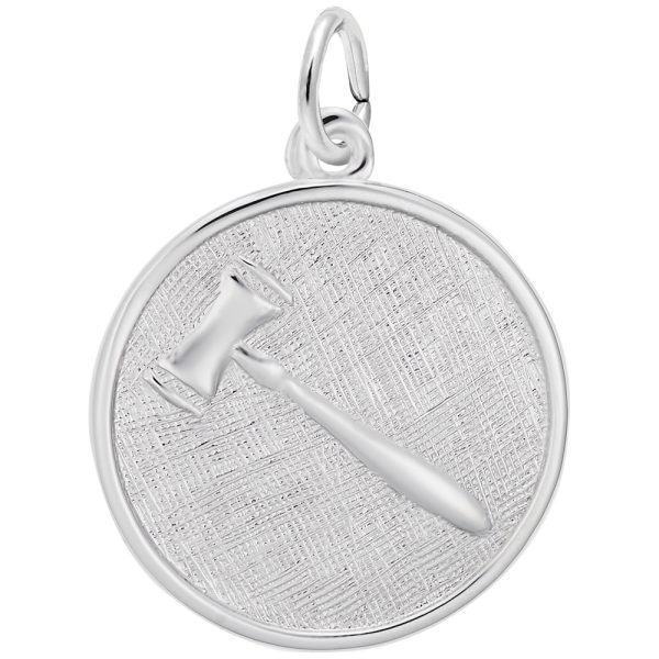 Gavel Disc Charm