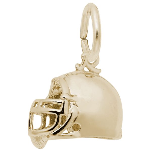 Football Helmet Charm