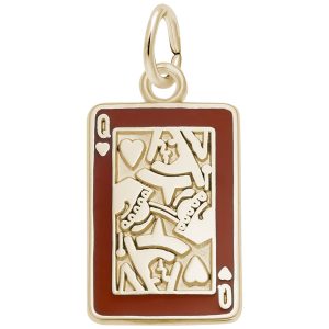 Queen of Hearts Charm