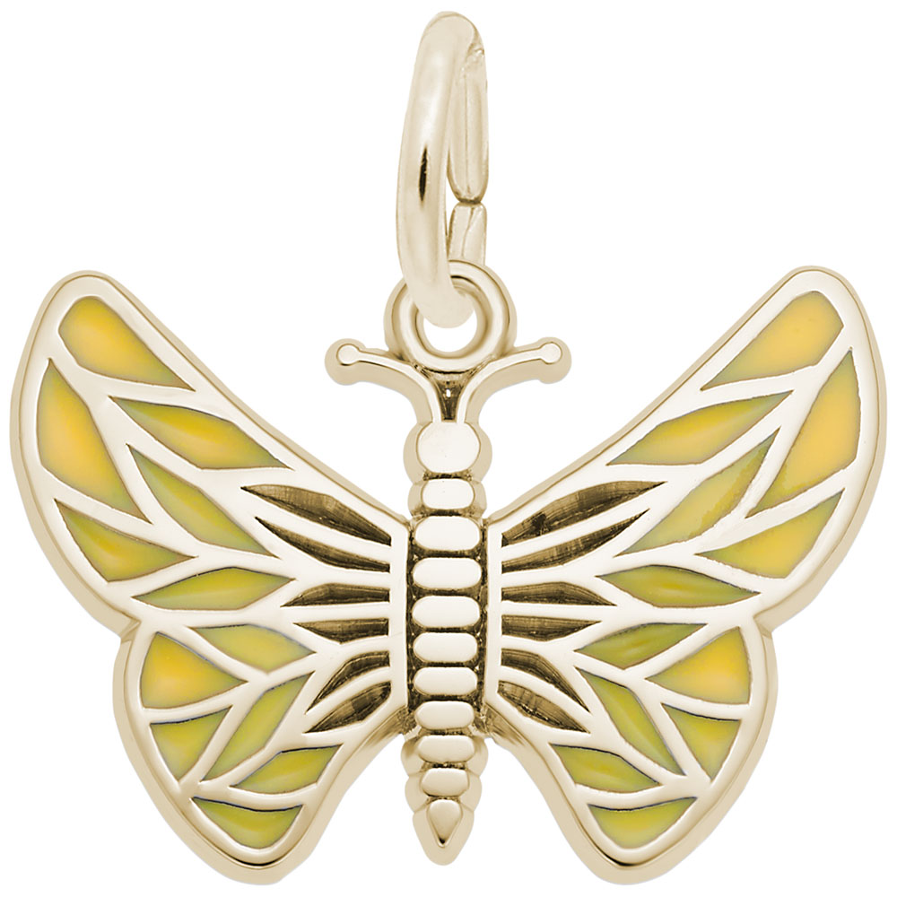 Painted Wings Butterfly Charm - Image 1