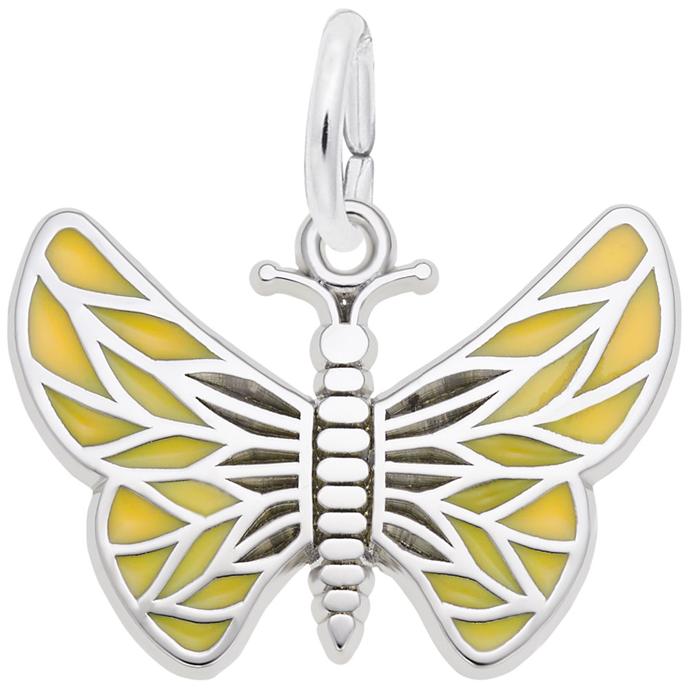 Painted Wings Butterfly Charm