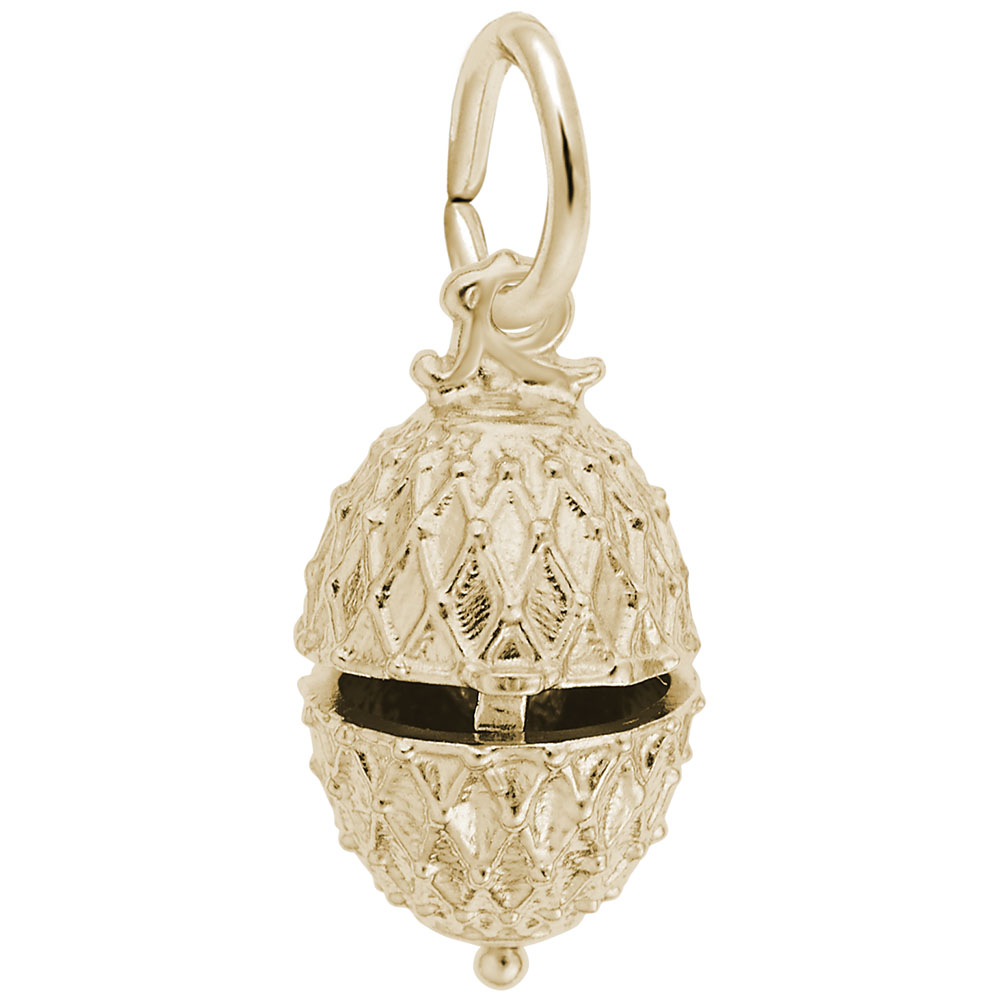 Easter Egg with Chick Charm