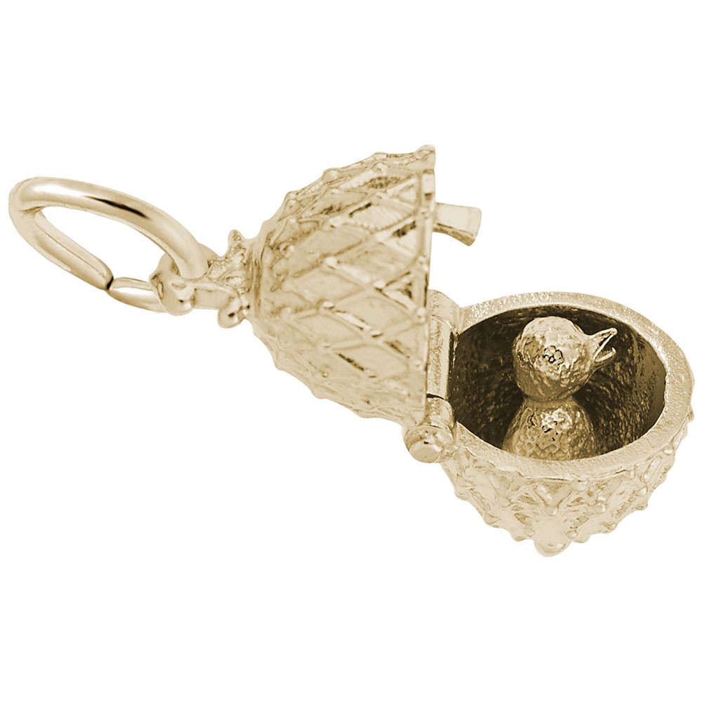 Easter Egg with Chick Charm - Image 3