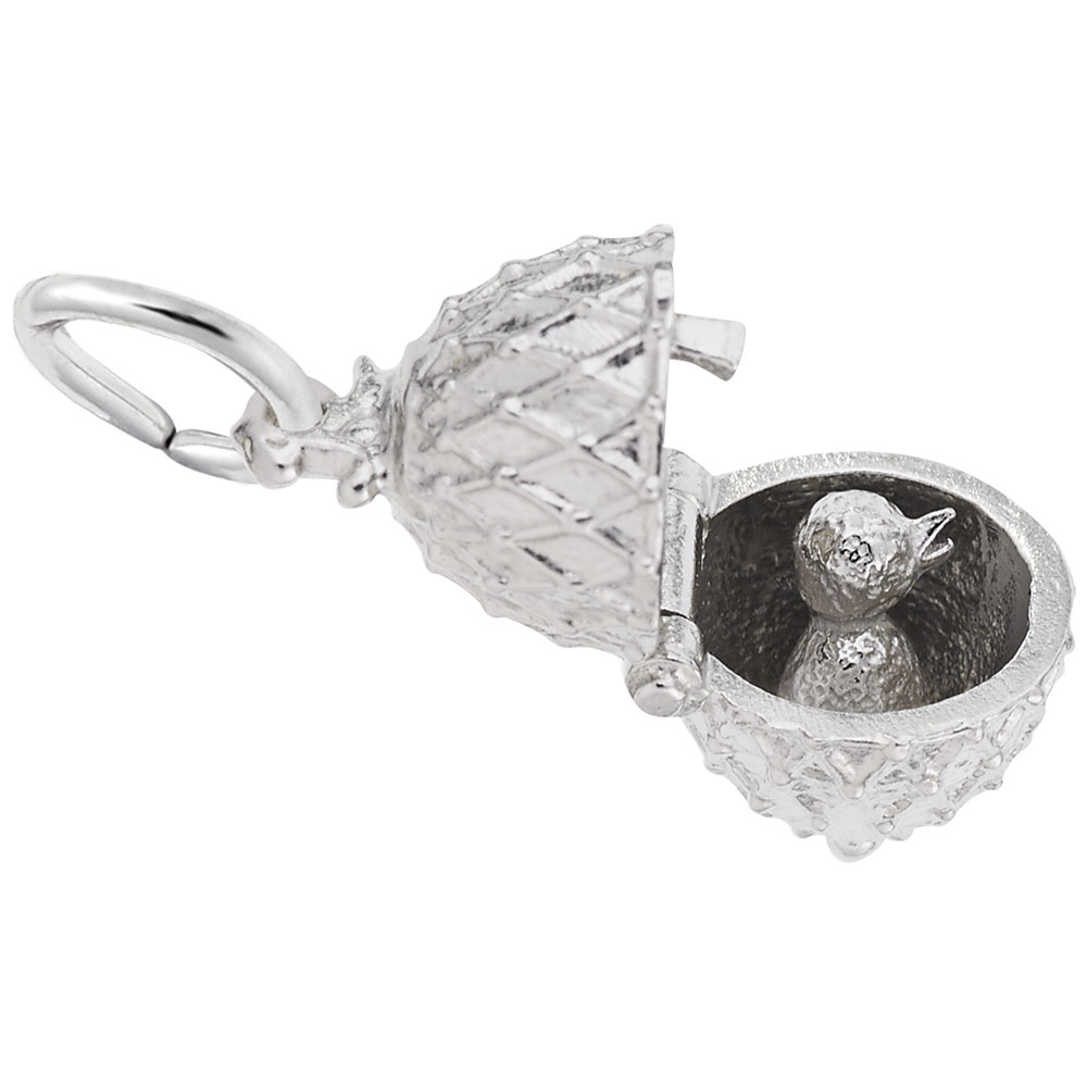 Easter Egg with Chick Charm - Image 2