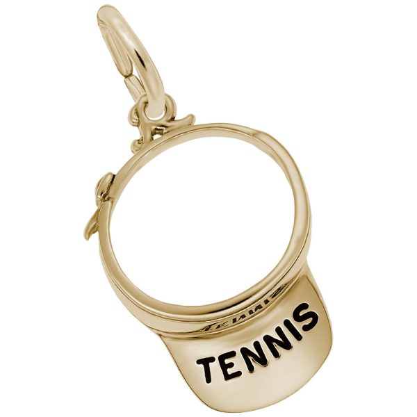 Tennis Visor Charm
