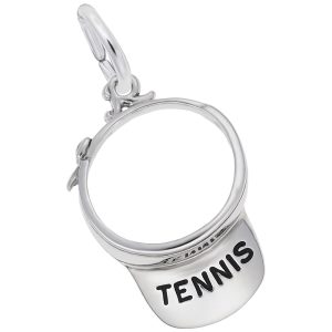 Tennis Visor Charm