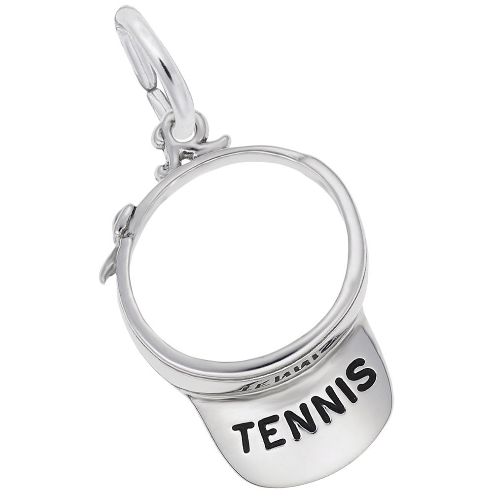 Tennis Visor Charm