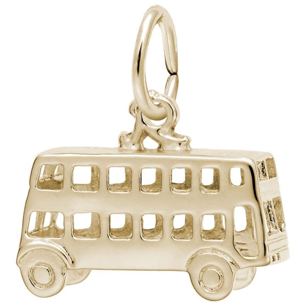 Double Decker Bus Charm