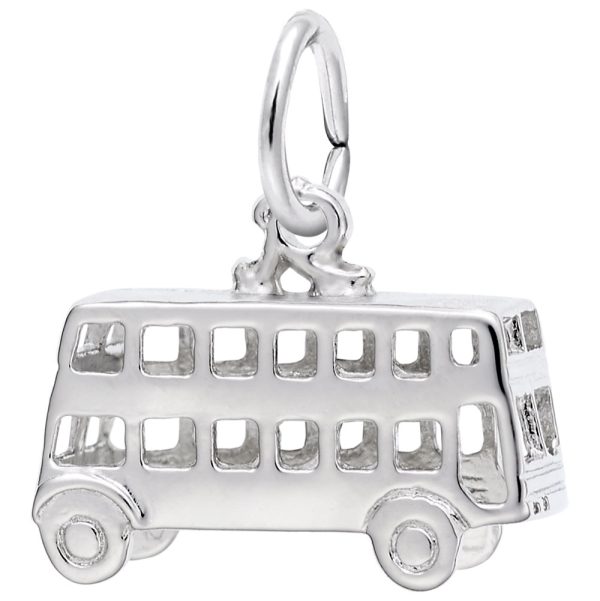 Double Decker Bus Charm