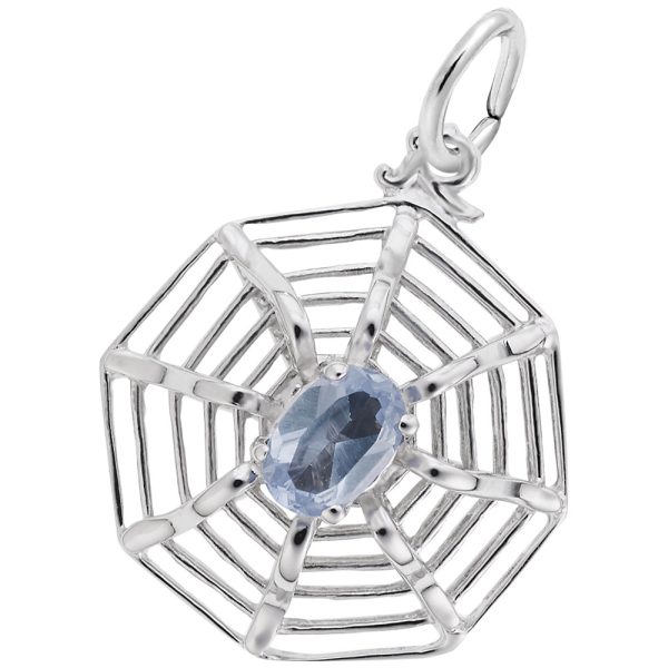 Spider Web Charm