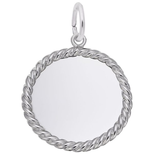 Extra Small Rope Disc Charm
