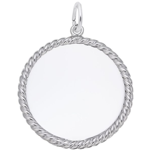 Medium Rope Disc Charm