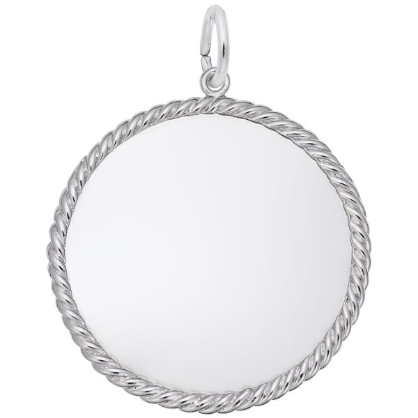 Extra Large Rope Disc Charm