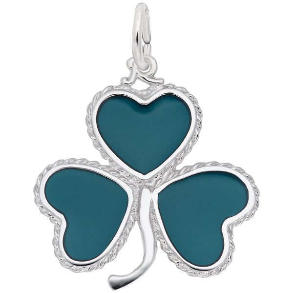Green Shamrock Charm
