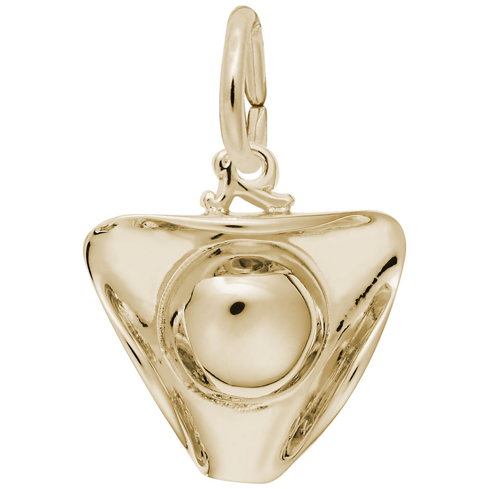Tri Corner Hat Charm - Image 1