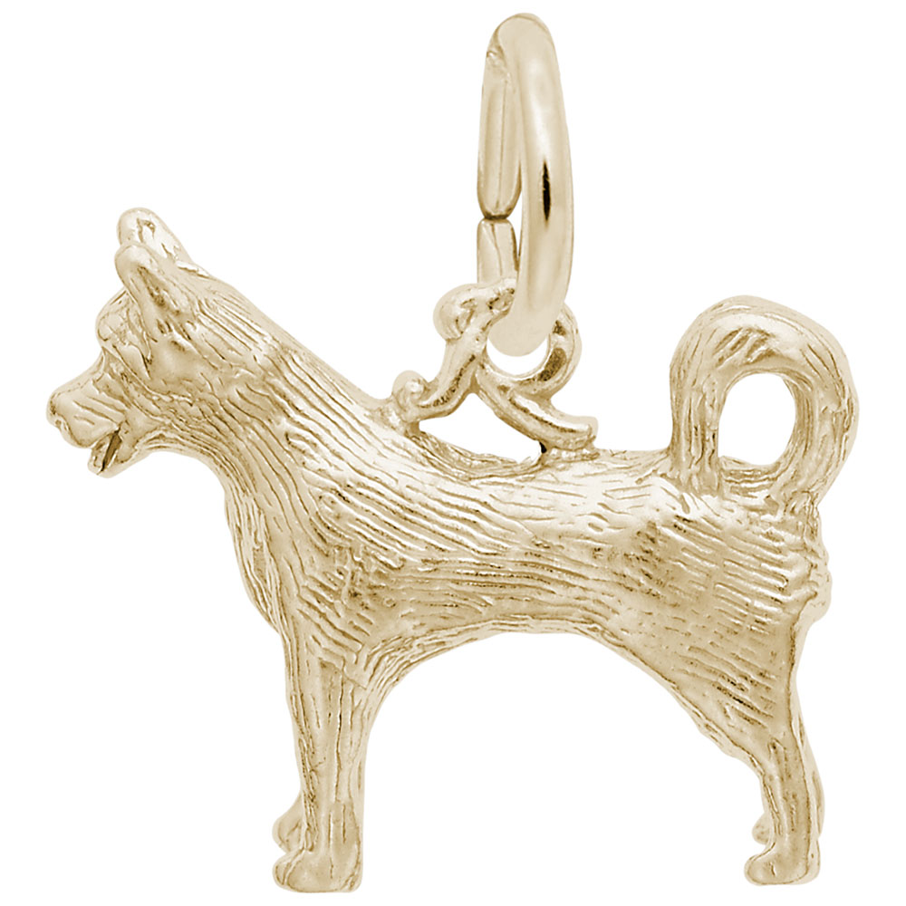 Husky Dog Charm - Image 1