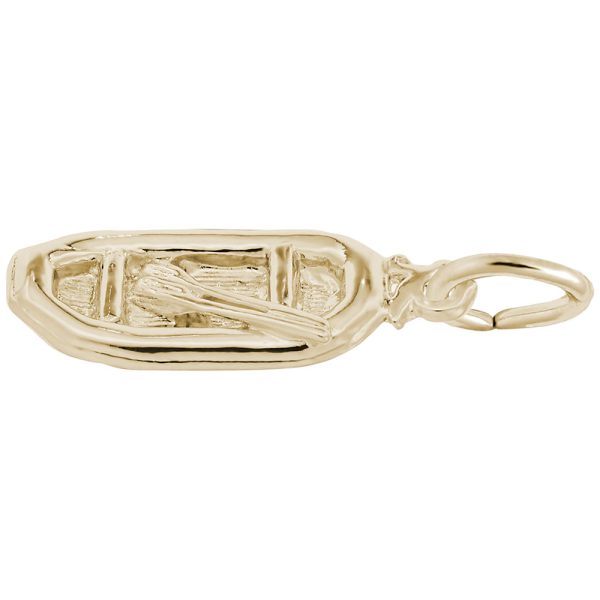 White Water Raft Charm