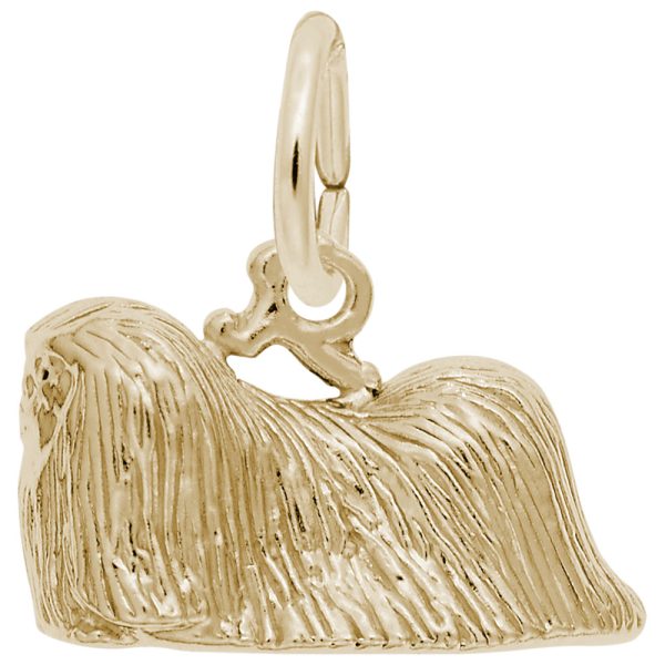 Pekingese Dog Charm