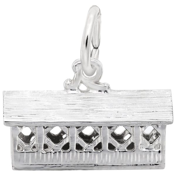 Covered Bridge Charm
