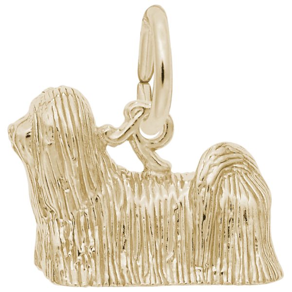 Lhasa Apso Dog Charm