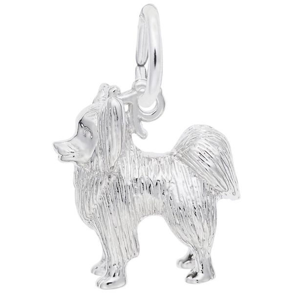 Papillon Dog Charm