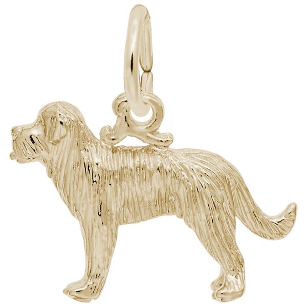 St. Bernard Dog Charm