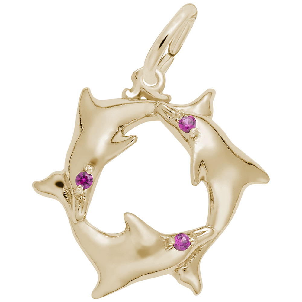 Dolphin Ring Charm - Image 1