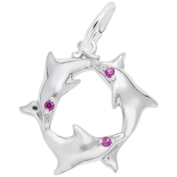 Dolphin Ring Charm