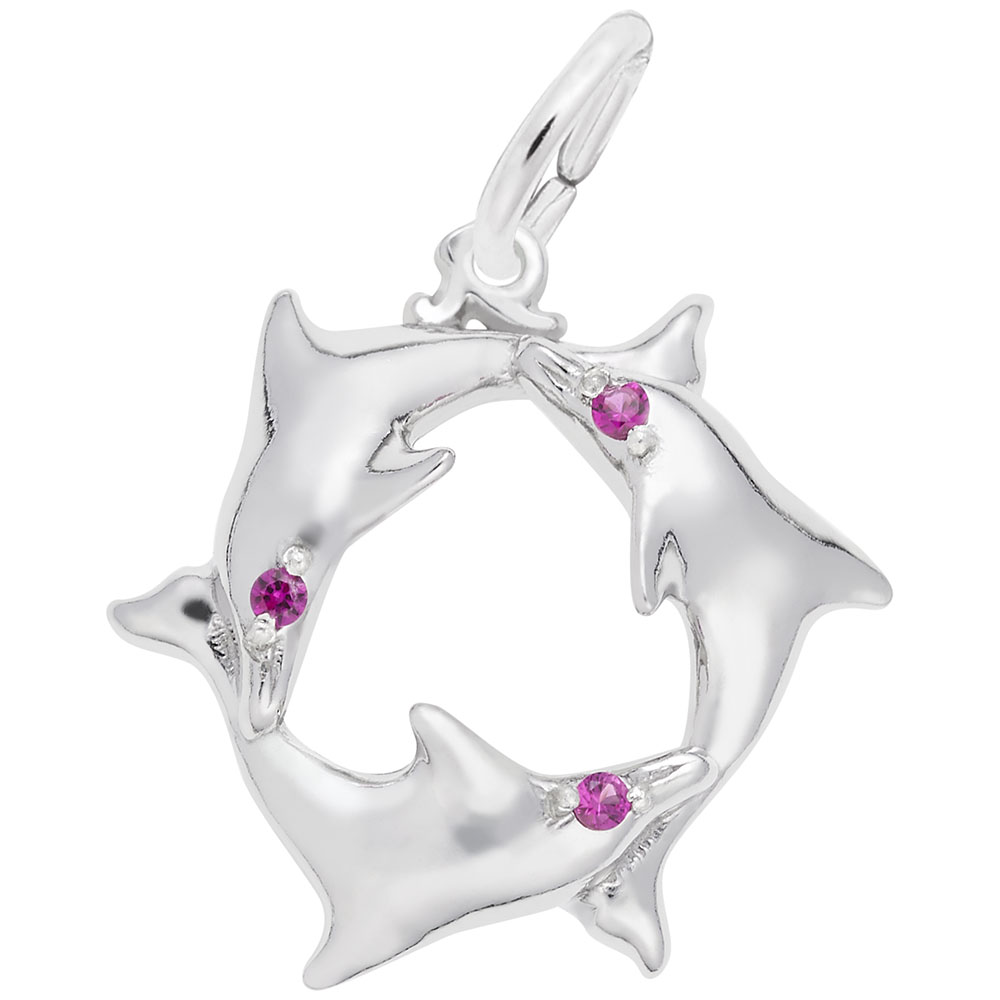 Dolphin Ring Charm