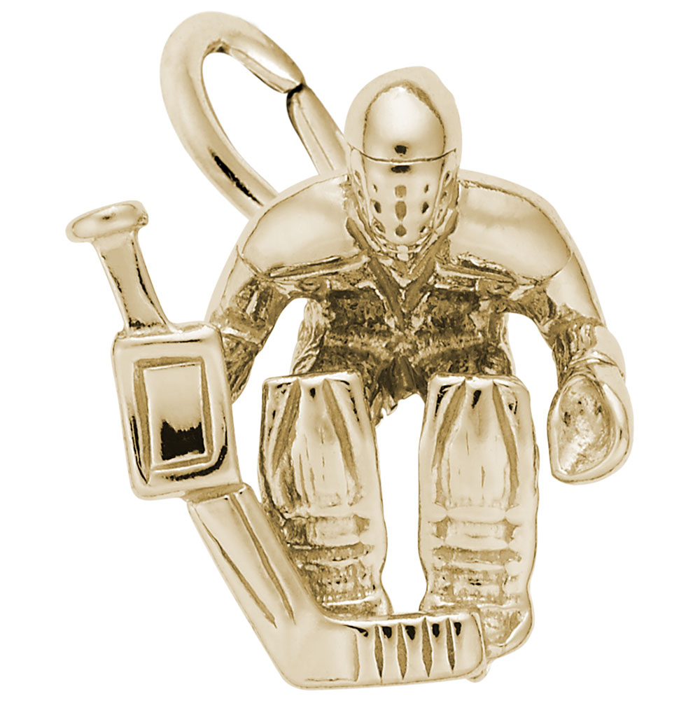 Hockey Goalie Charm - Image 1
