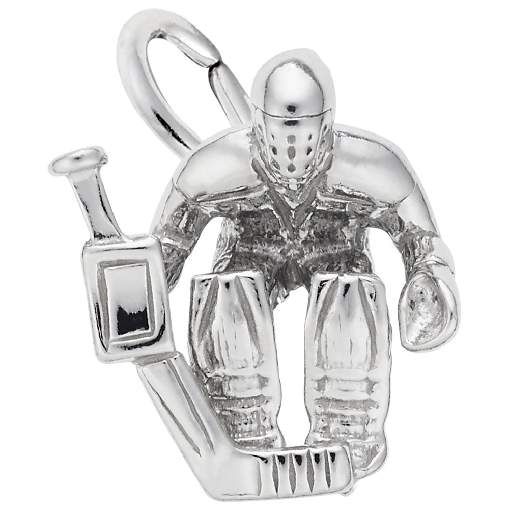 Hockey Goalie Charm
