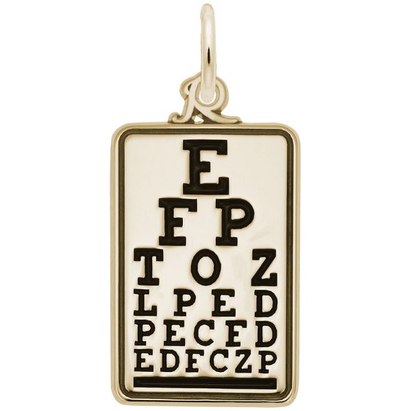 Eye Chart Charm