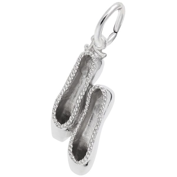 Small Ballet Slippers Charm