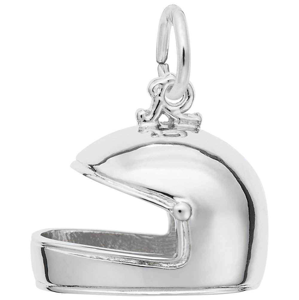 Racing Helmet Charm