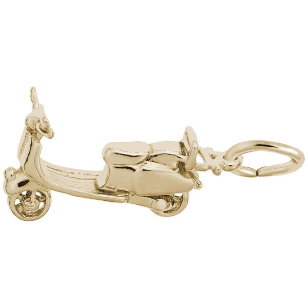 Moped Scooter Charm