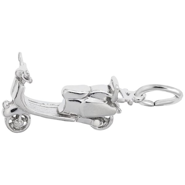 Moped Scooter Charm