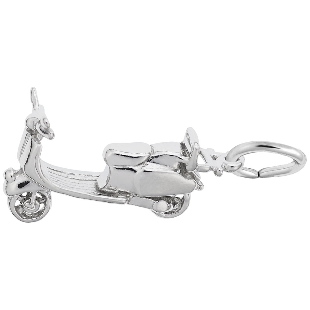 Moped Scooter Charm
