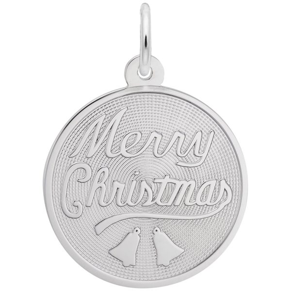 Merry Christmas Disc Charm