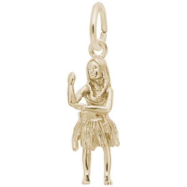 Hula Dancer Charm