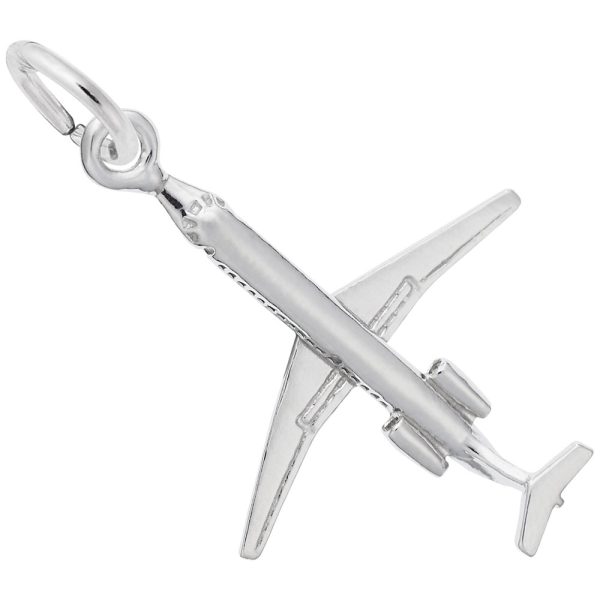 Large Airplane Charm