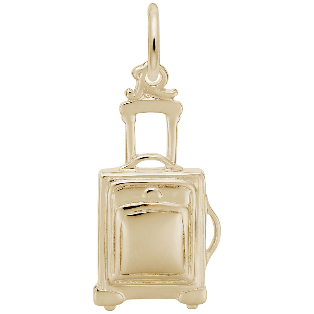 Rolling Suitcase Charm - Image 1