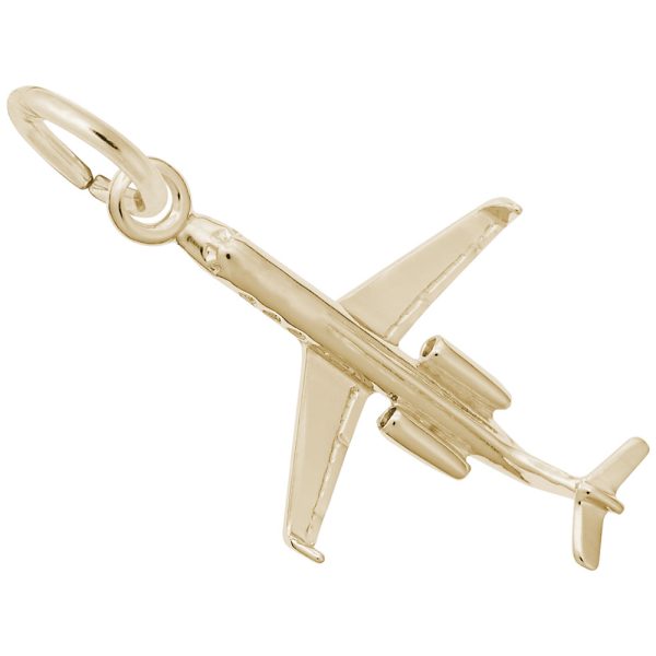 Small Airplane Charm
