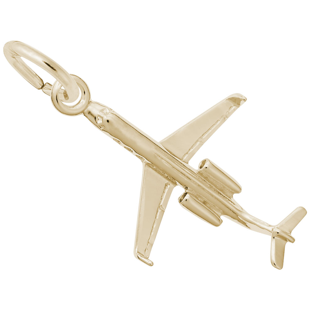 Small Airplane Charm