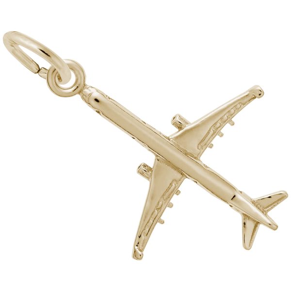 Medium Airplane Charm